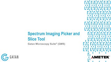 Spectrum Imaging Picker and Slice Tool