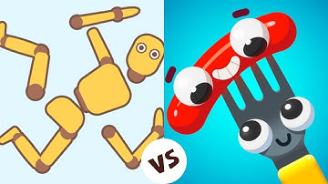 Ragdoll Break vs Fork N Sausage – Ultimate ASMR Gameplay Showdown on Android & iOS!