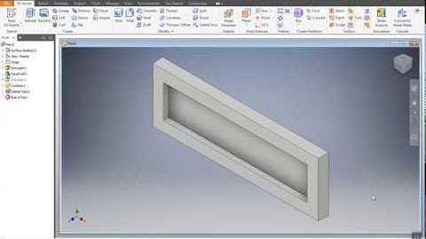 Autodesk Inventor I Chapter 8 I  Draft, Direct, Combine & Delete face