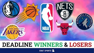 2023 NBA Trade Deadline Winners \& Losers + Trade Tracker Ft. Kevin Durant \& Kyrie Irving