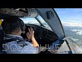 Landing in Cancún with gusty winds. Airbus A320