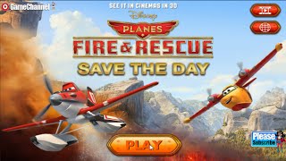 Disney Planes Fire Rescue DUSTY BLADE RANGER CABBİE DİPPER  Online İnternet Gaming screenshot 2