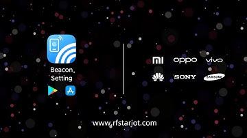 How to use #Beacon? RFstar ultra-low Beacon Configuration #iBeacon Eddystone via #Beacon Setting APP