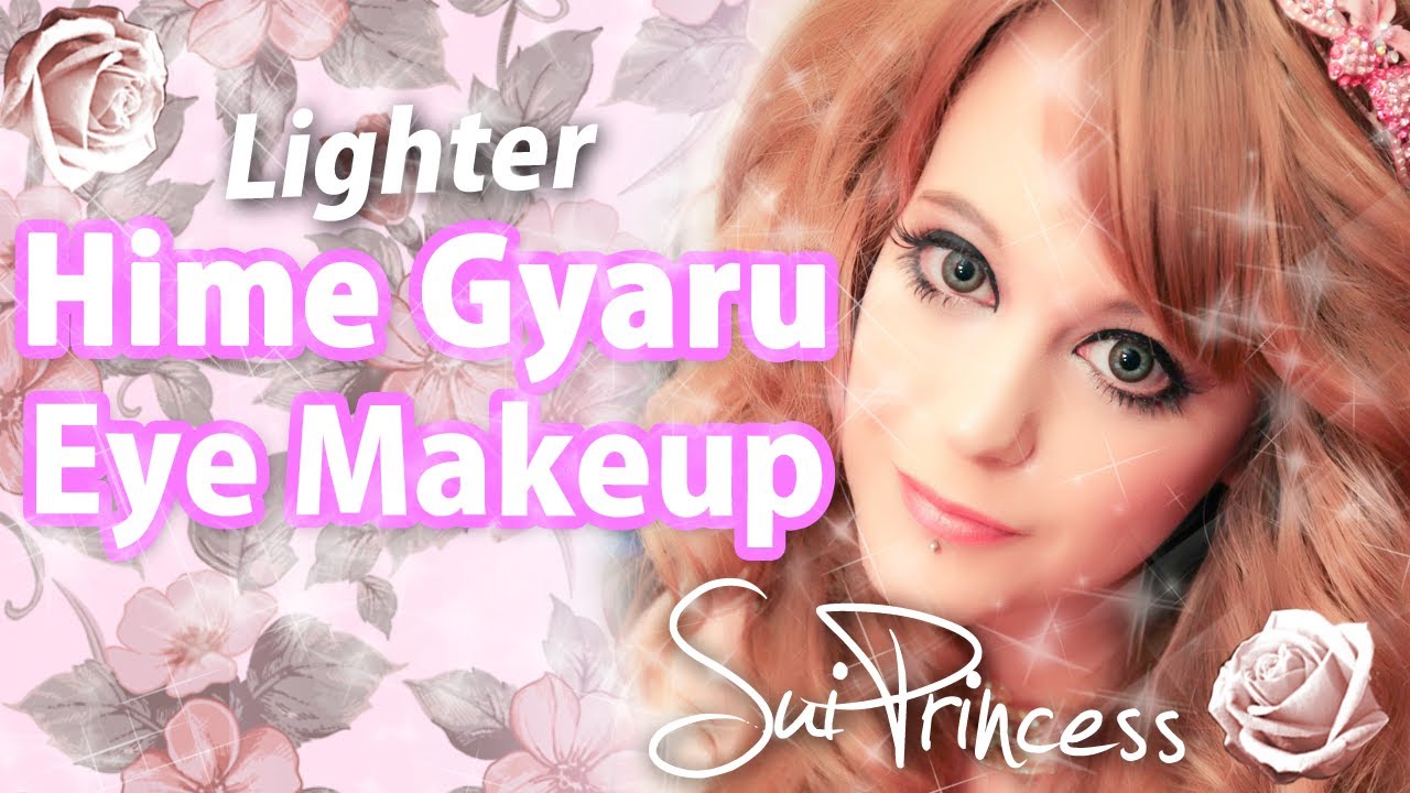 Lighter Hime Gyaru Eye Makeup Tutorial YouTube