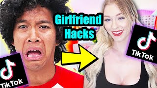 We TESTED Viral TikTok GIRLFRIEND Life Hacks!!