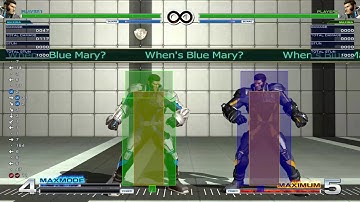 KOFXIV Maxima Hit Boxes