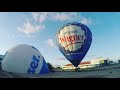 Timelapse Balloon inflation Manacor balloon festival