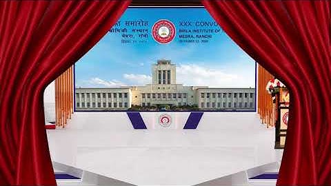 Closure | 30th Convocation BIT Mesra