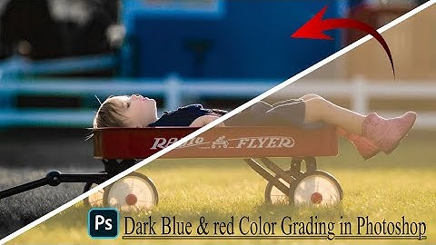 Moddy Dark Blue Color Grading Photo Editing in Photoshop for beginner