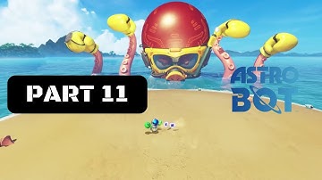 Astro Bot Walkthrough Gameplay Part 11 - Wako Tako (Tentacle System)