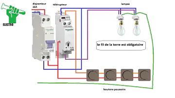 Comment branche un télérupteur ?