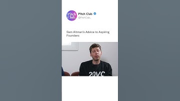#SamAltman gives his take on how to build AI. What are you building?#startups #OpenAi #AI #samaltman