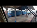 ВЛ80С прибывает с пассажирским поездом на станцию АЛМАТЫ1