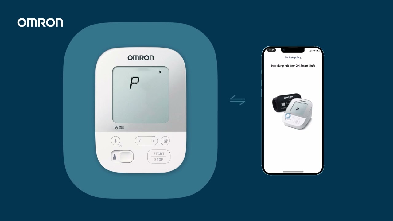 OMRON connect – How to connect_Deutsch (IOS)
