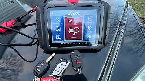 How to add program key on 2005 1st gen Honda Pilot w/ Xtool D8 scanner / OBD2 programming Diagnostic