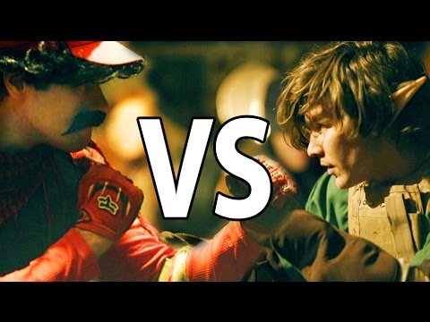 Mario VS Link / Zelda  (Epic Battle from Mario Warfare)