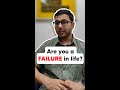 “You are not a loser” Either you win or you learn in both cases you come out a better person