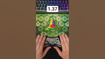 Pyraminx Solve of the Day 7/5 🏆 - 1.37 #rubikscube ##pyraminx #cubing #speedcubing #puzzle #shorts