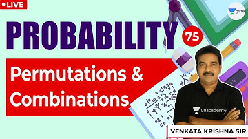 Permutations And Combinations | L - 75 | Probability | Engineering Maths | GATE/ESE 2021 Exams