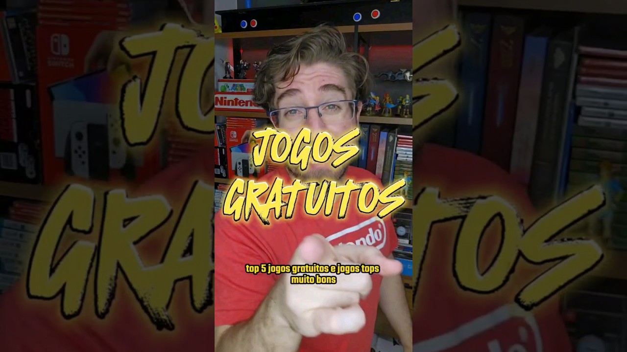 TOP 5 JOGOS GRATUITOS para o seu Nintendo Switch 