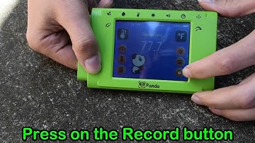 How to run experiments with the NeuLog Panda