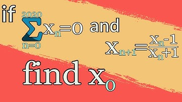 a nice non-linear recursion problem