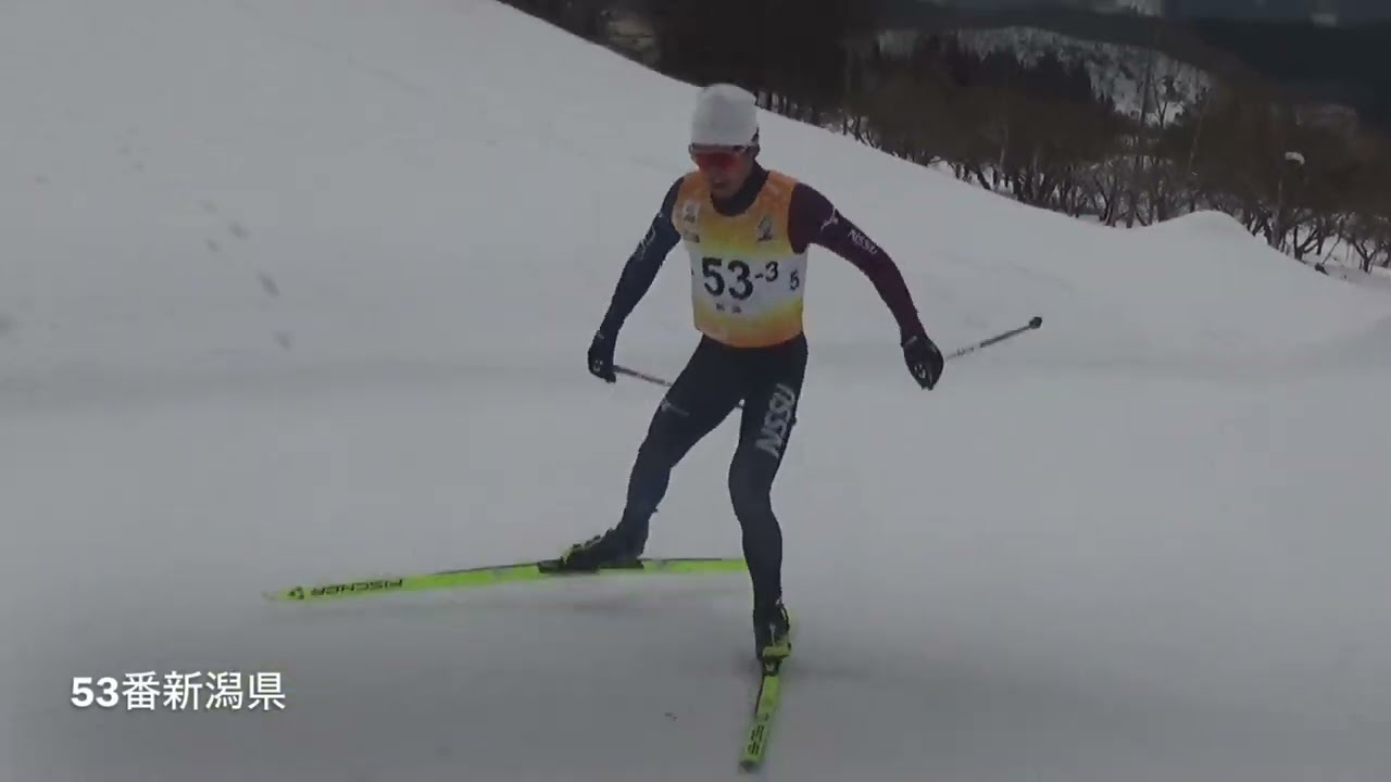 青の煌めきあおもり国スポ冬季大会スキー競技会クロスカントリースキー成年男子40kmリレー優勝北海道2026.02.17