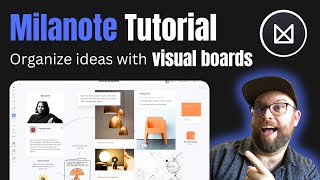 Milanote tutorial for beginners (building a second brain) screenshot 5