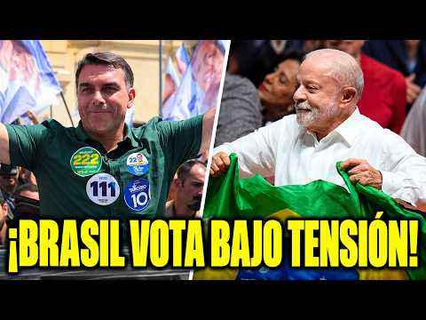 🚨 EVERYTHING COMES DOWN TO THE BALLOT BOX! Lula and Flávio Bolsonaro end a nail-biting campaign