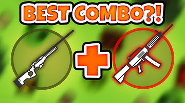 Surviv.io - Potato Mode AWM-S and USAS combo! - Surviv.io potato Mode highlights