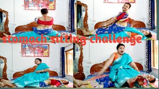 stomach sitting challenge || requestedvideo challenge