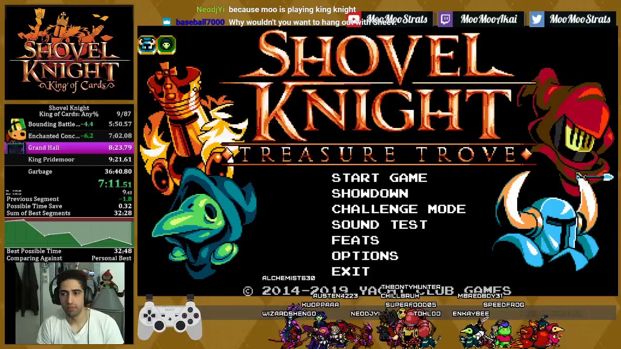 Shovel Knight Speedrun King of Cards Any 3621 1/1/20 YouTube