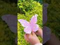 Viral DIY butterfly 🦋 | Easy Paper Craft in 1 Minute #diy #craft #handmade #craft #papercraft #viral