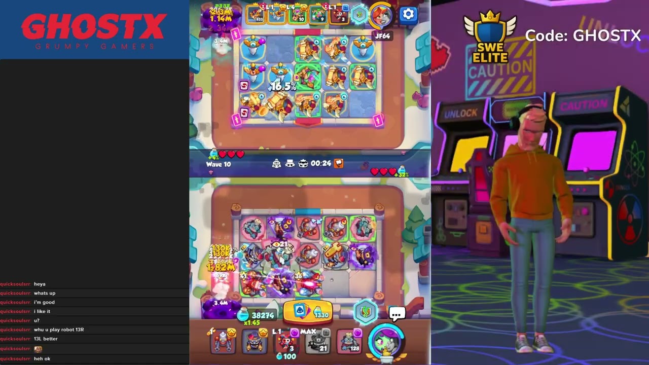 ⚔️Morning coffee | CODE: GHOSTX | Rush Royale ⚔️