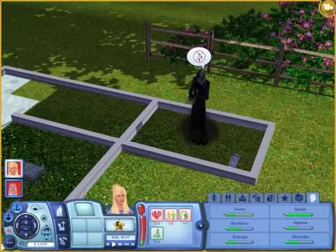 prendendo a dona morte - the sims 3