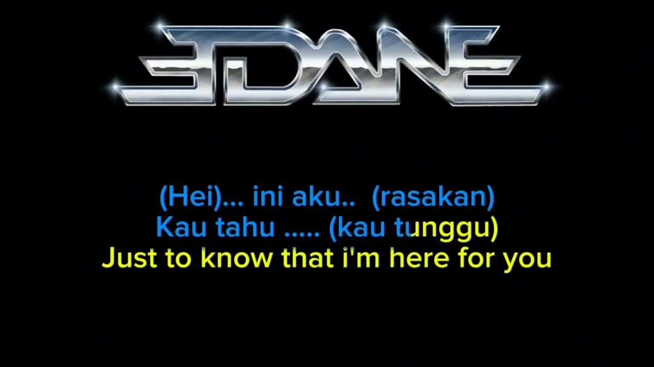 Edane - Ini Aku (karaoke)