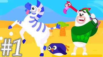 Golfmasters - Gameplay Walkthrough Part 1 - Levels 1-15 (iOS, Android)