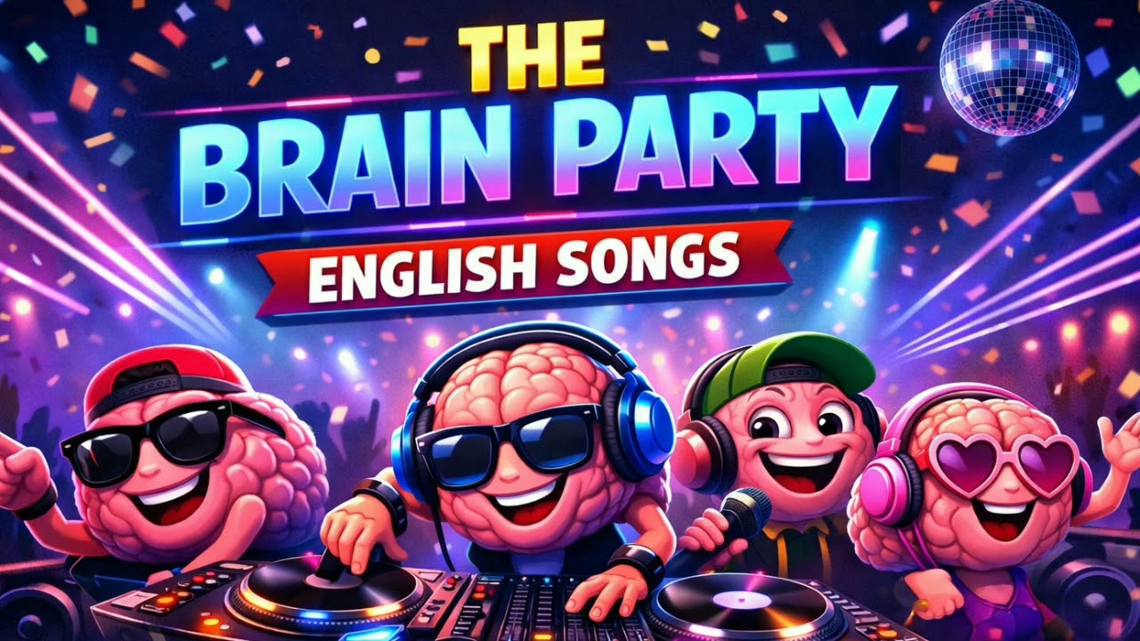 The Brain on Party Mode 🧠🔥 | English Party Song | EDM DJ Vibes 2026