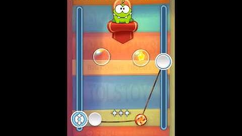 Cut The Rope Experiments Getting Started Level 1-15 3 Star Walkthrough
