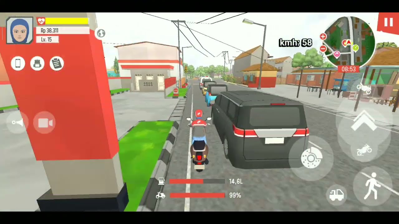 Menjemput Castmers Di Tengah Kota Ojol Life Simulator 