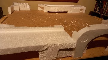 1/24 Micro crawler indoor track build : part 2