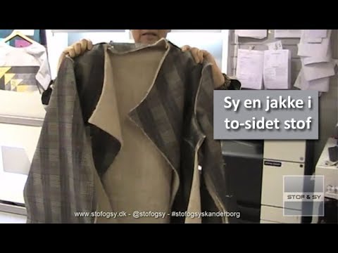 Necessities tin overse Sy en jakke i to-sidet stof - YouTube