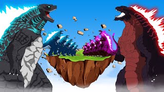 Rescue SHIN GODZILLA VS GODZILLA & KONG: Monsters Ranked From Weakest To Strongest| Godzilla Cartoon