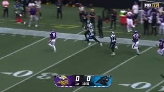 Sam Franklin 99 Yard Pick Six Touchdown | Vikings vs Panthers
