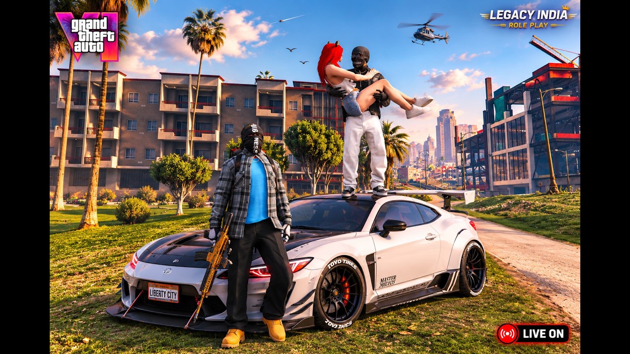 GYANGAMING IS GTA 5  LIVE | legacy india roleplay