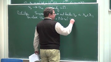 Lecture 2 | Viscosity solutions and the geometry of the p-Laplacian | Bernd Kawohl | Лекториум