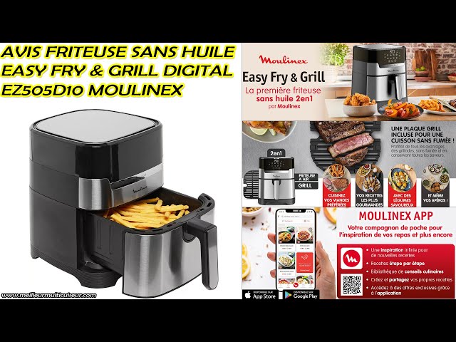 Easy Fry & Grill EZ501810 Air Fryer - 8 programmes - 4,2L