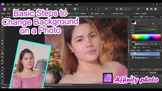 How to Change a Background Photo Using Affinity Photo Application screenshot 5
