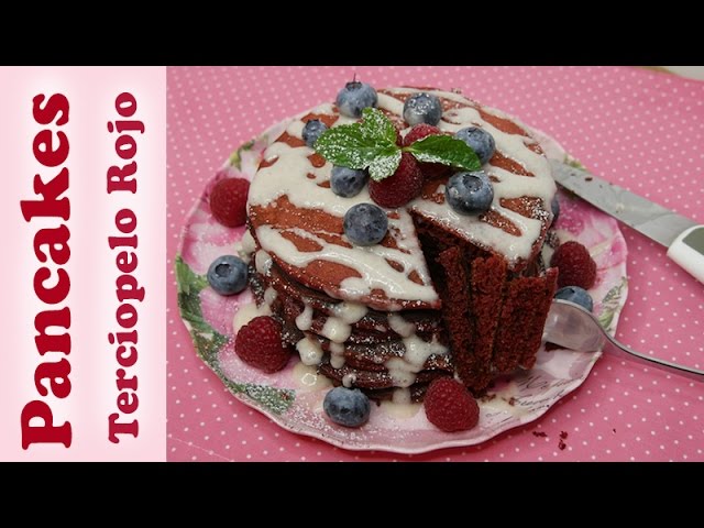 Pancakes de Terciopelo Rojo - Especial San Valentin - Mi Cocina Rápida | Mi Cocina Rápida - Karen