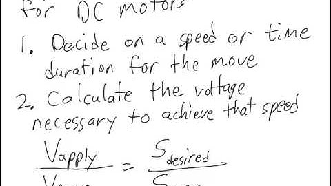 1 3 2 Lecture Video 2 of 2 Open Loop Position Control 2